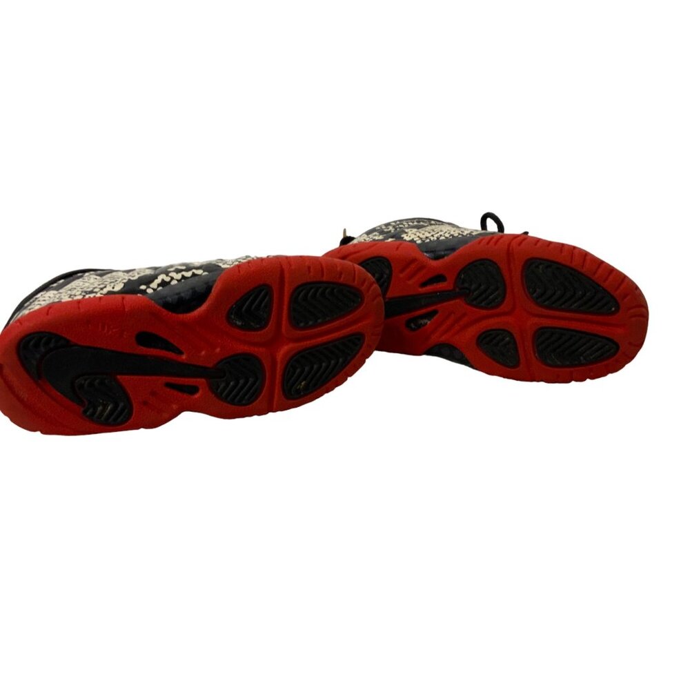 Niki infant size 8 black red white zebra print girls sneakers - Picture 4 of 4